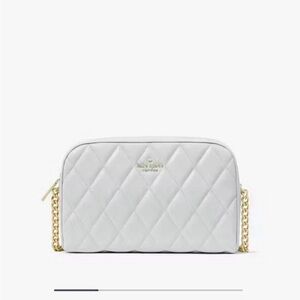 Kate Spade Carey Ivory Quilted Crossbody Bag w/ Wallet